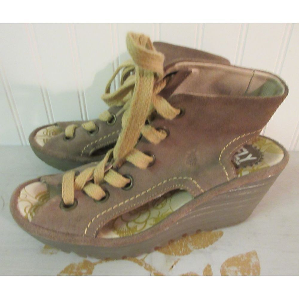 Fly London suede shoes sz 38 or 7-7.5